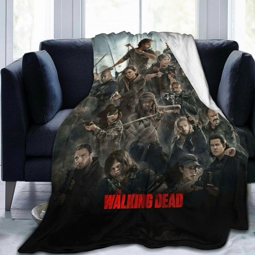 The Walking Dead Blanket Throw